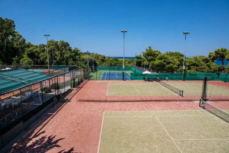 KTC courts aerial view